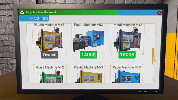 Recycling Center Simulator: Prologue gameplay screenshot