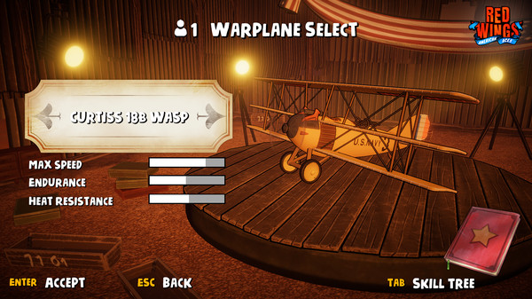 Red Wings: American Aces gameplay screenshot