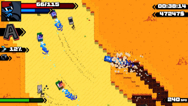 REDLINE CROOKS gameplay screenshot