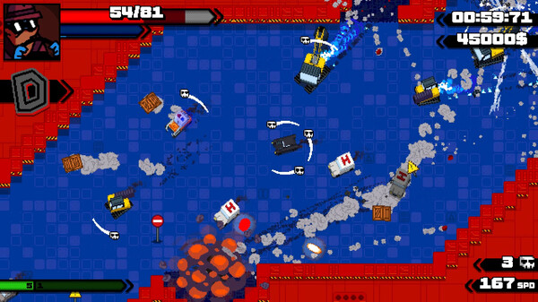 REDLINE CROOKS gameplay screenshot