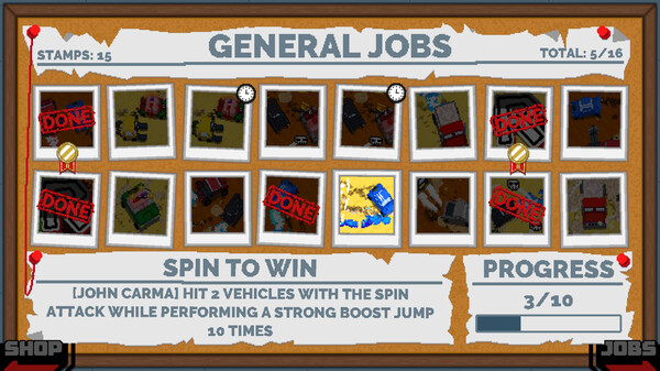REDLINE CROOKS gameplay screenshot