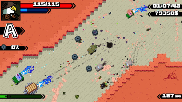 REDLINE CROOKS gameplay screenshot