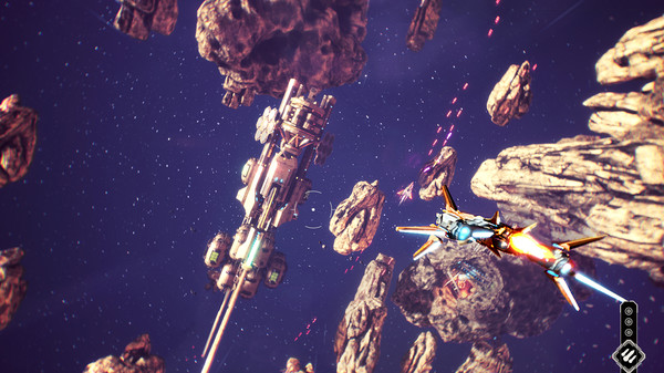 Redout: Space Assault gameplay screenshot