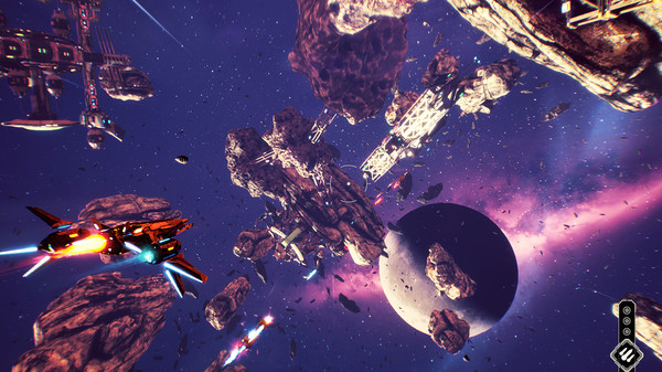 Redout: Space Assault gameplay screenshot
