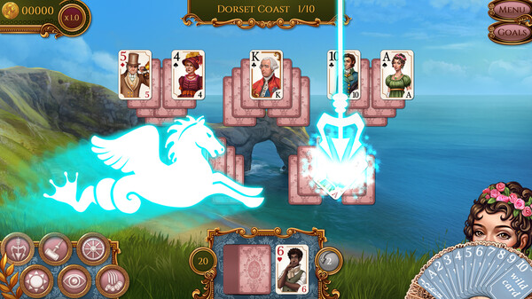 Regency Solitaire II gameplay screenshot