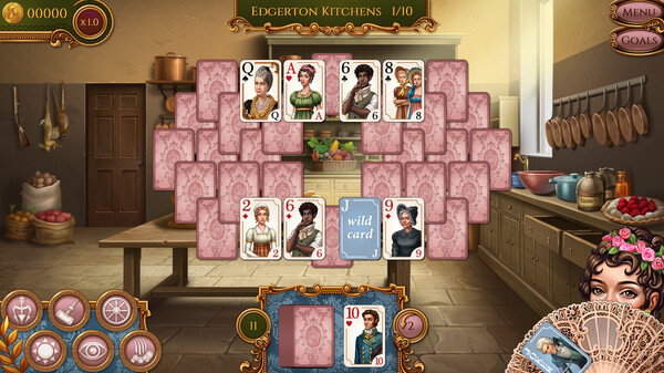 Regency Solitaire II gameplay screenshot