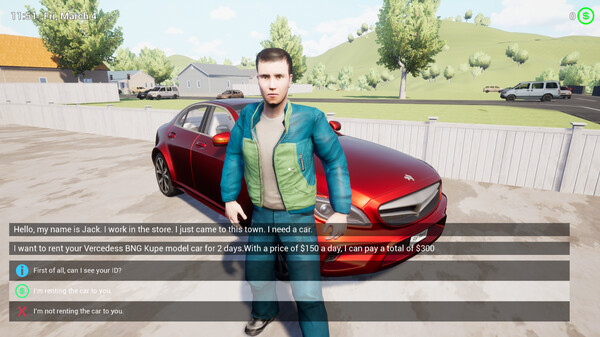 Rent A Car Simulator 24: Prologue gameplay screenshot