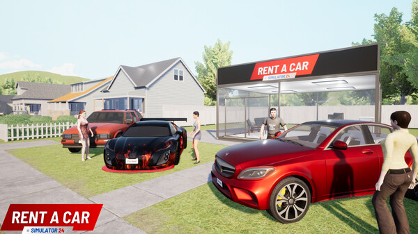 Rent A Car Simulator 24: Prologue gameplay screenshot