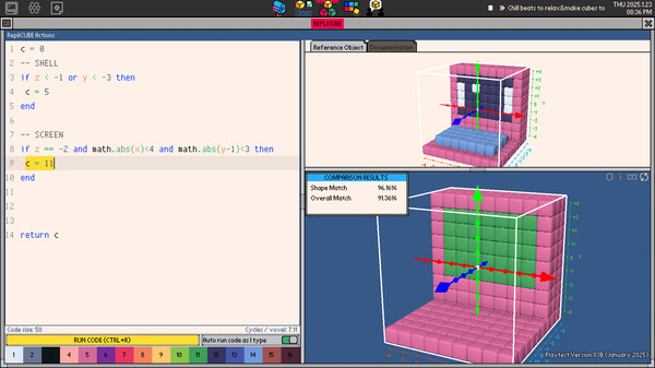 Replicube gameplay screenshot
