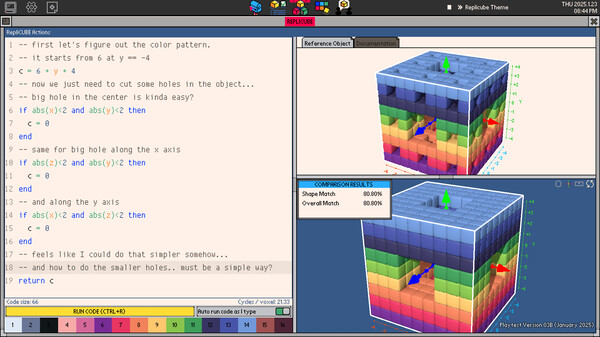Replicube gameplay screenshot