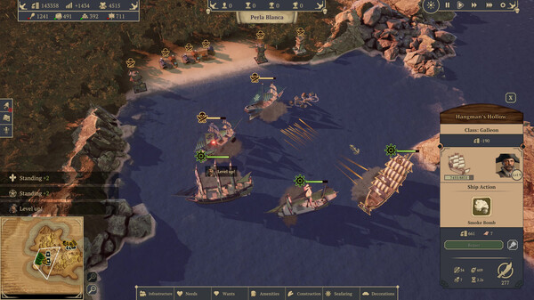 Republic of Pirates gameplay screenshot