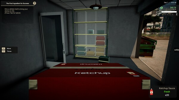 Restaurant Owner: A Restaurant Simulator gameplay screenshot