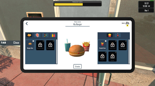 Restaurant Owner: Prologue gameplay screenshot