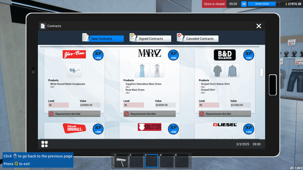 Retail Company Simulator gameplay screenshot