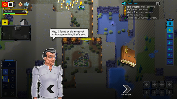 Retro Commander gameplay screenshot