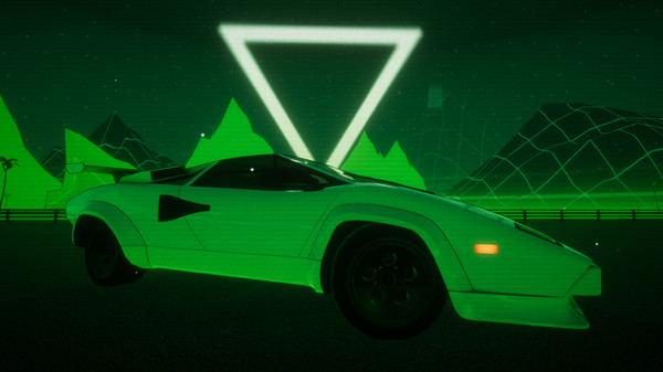 RetroDrift: Retrowave Online Road gameplay screenshot