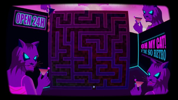 RetroMaze gameplay screenshot