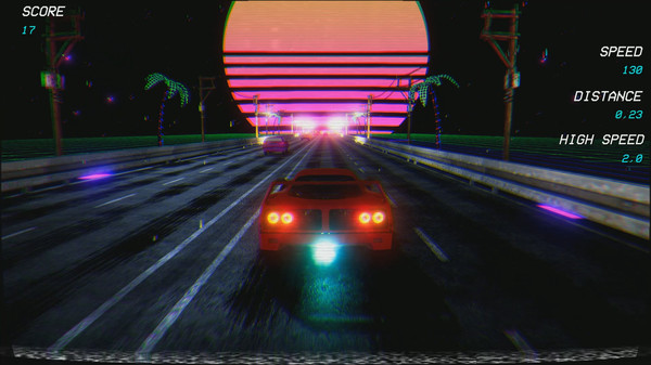 Retrowave gameplay screenshot