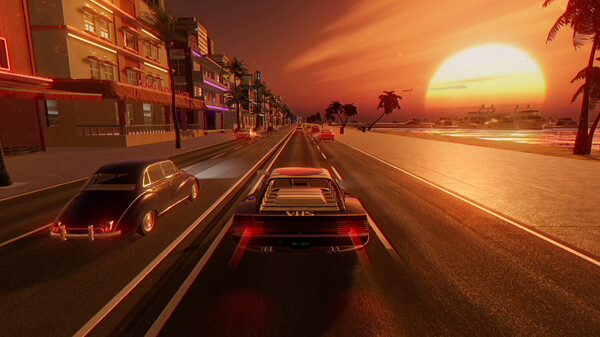 Retrowave 2 gameplay screenshot