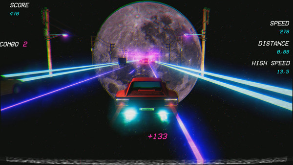 Retrowave gameplay screenshot