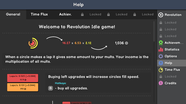 Revolution Idle gameplay screenshot