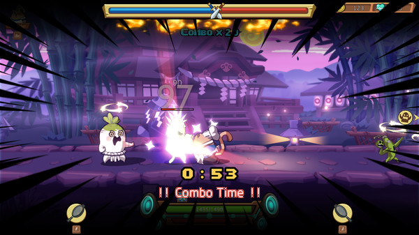Rhythm Fighter gameplay screenshot