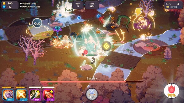 Rhythm Witch: Beat Death gameplay screenshot