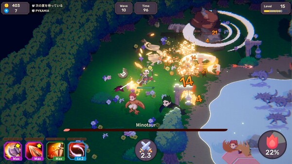 Rhythm Witch: Beat Death gameplay screenshot
