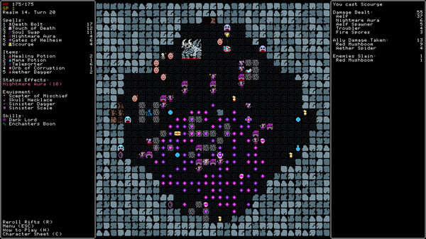 Rift Wizard 2 gameplay screenshot
