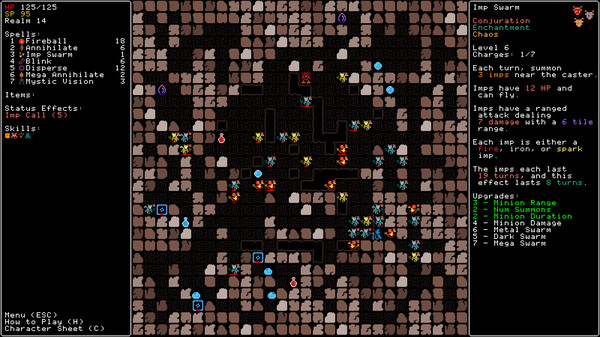 Rift Wizard gameplay screenshot