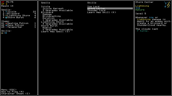 Rift Wizard gameplay screenshot