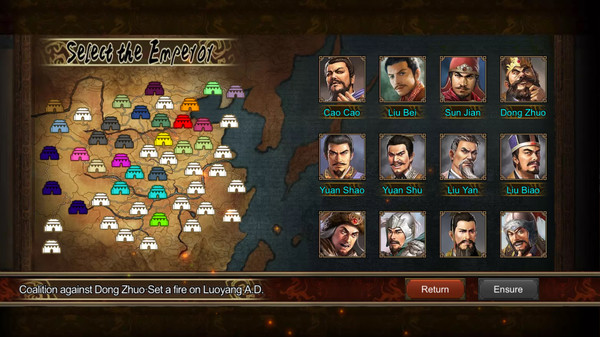 Rise Of Three Kingdoms gameplay screenshot