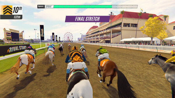 Rival Stars Horse Racing: Desktop Edition gameplay screenshot