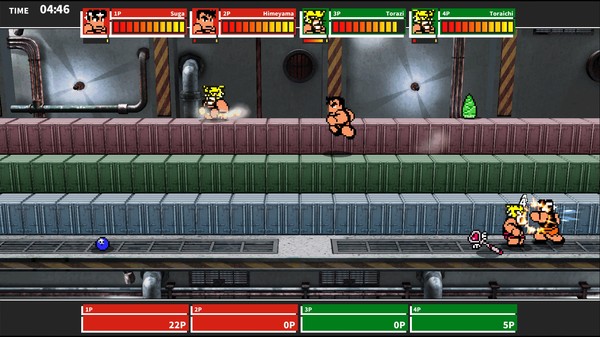River City Melee Mach!! gameplay screenshot