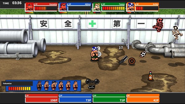 River City Melee Mach!! gameplay screenshot
