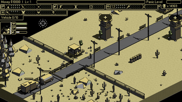 Road Defense: Outsiders gameplay screenshot