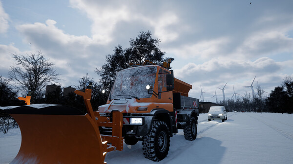 Road Maintenance Simulator 2 - Winter Services gameplay screenshot
