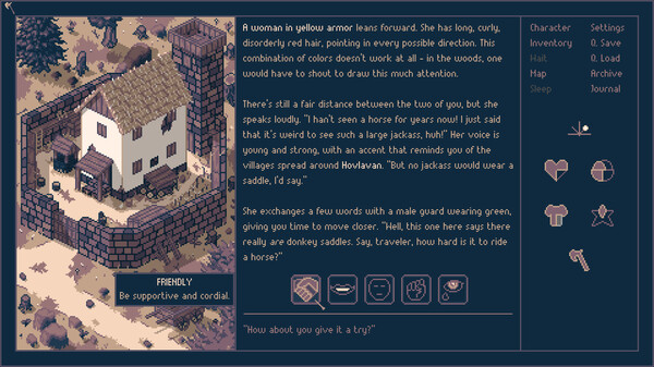 Roadwarden gameplay screenshot