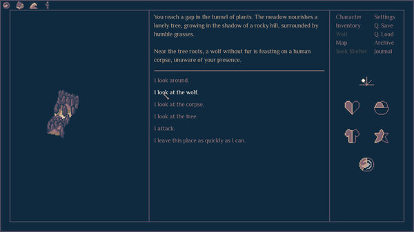 Roadwarden gameplay screenshot