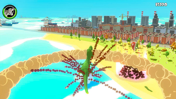 Roarr! The Adventures of Rampage Rex gameplay screenshot