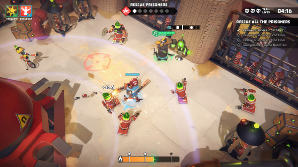 Robo Revenge Squad gameplay screenshot