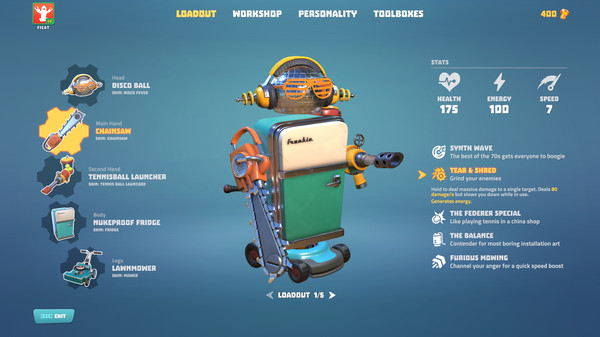 Robo Revenge Squad gameplay screenshot