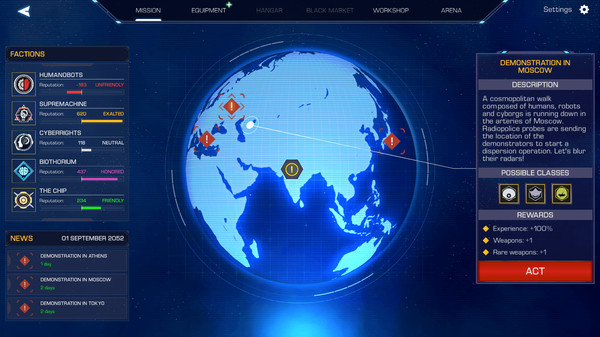 Robothorium gameplay screenshot