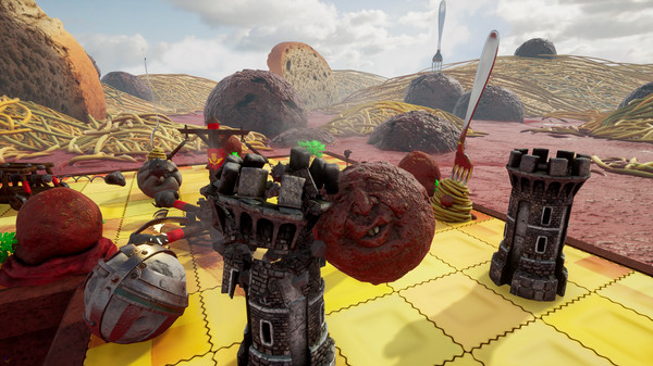 Rock of Ages 3: Make & Break gameplay screenshot