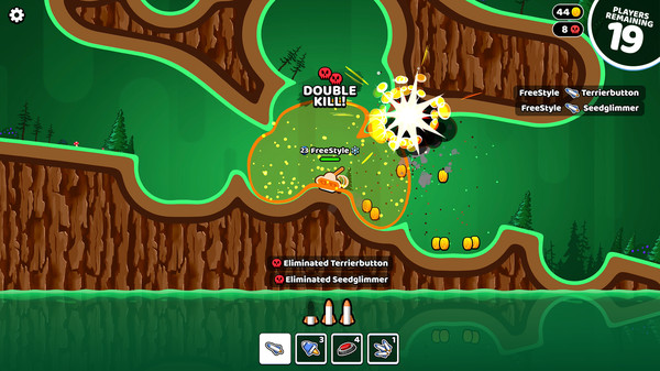 Rocket Bot Royale gameplay screenshot