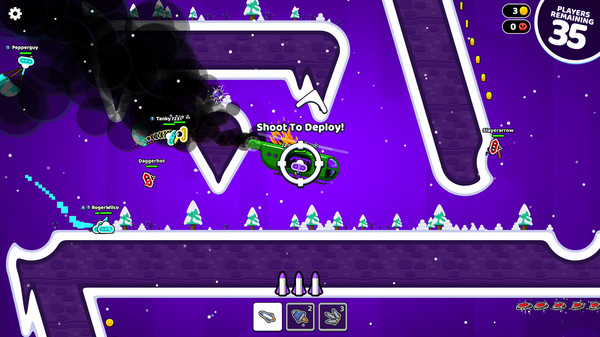 Rocket Bot Royale gameplay screenshot