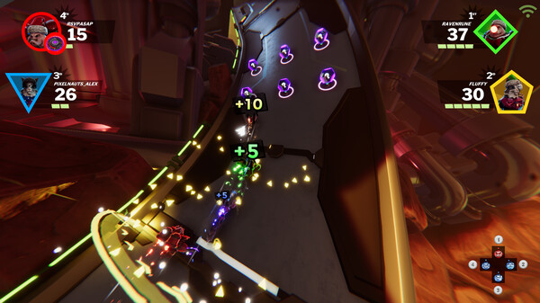 Rocket Rumble gameplay screenshot