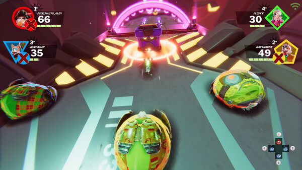 Rocket Rumble gameplay screenshot