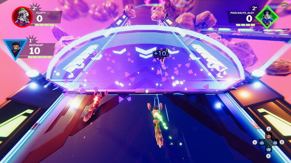Rocket Rumble gameplay screenshot