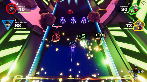 Rocket Rumble gameplay screenshot
